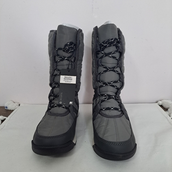 Sorel Whitney II lace waterproof boot grey 7.5 NWT - Picture 5 of 8